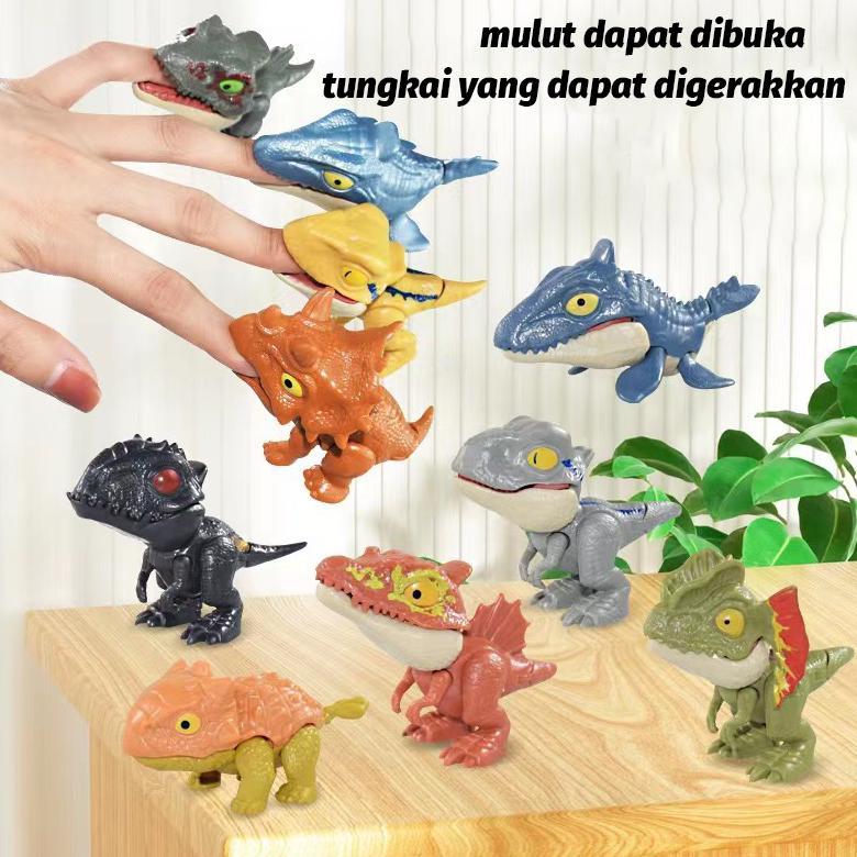 NEW ARRIVAL WISEHAWK FIGUR DINO DINOSAURUS SNAP SQUAD T REX INDOMINUS PYRORAPTOR INDORAPTOR FIGURE M