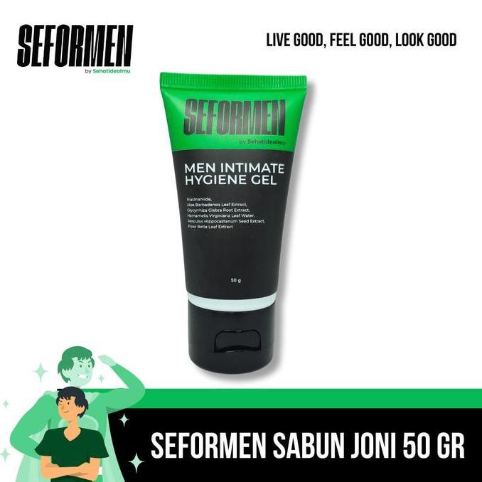 Skinn- Seformen Men Hygiene Sabun Perawatan Joni Pelengkap Purevive Soap Joni Cream 50 Gram