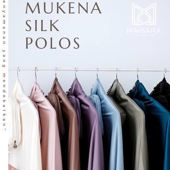 MUKENA DEWASA SUTRA SILKY POLOS BY MAISARA PREMIUM