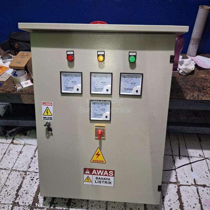 Panel Listrik 3 Phase 50Amper Box Panel 60X80 Outdor