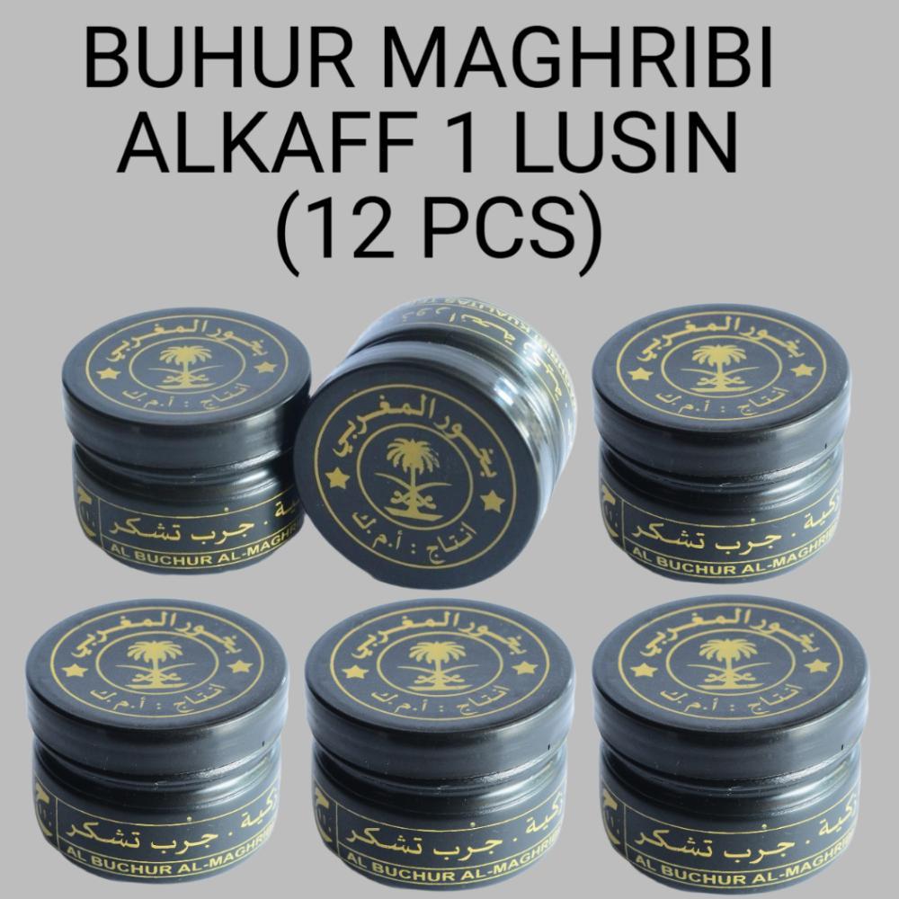 [HX] BUKHUR ALMAGHRIBI ALKAFF 1 LUSIN MAGRIBI AL MAGHRIBI BAKHOOR BUHUR  DUPA GAHARU BUKHUR ORIGINAL