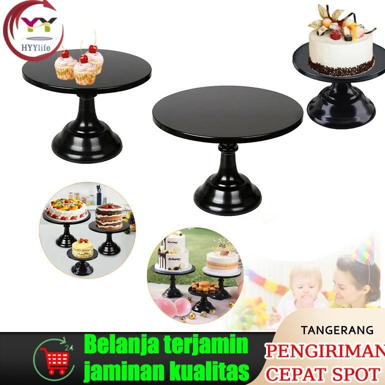 [RY] Metal Iron Cake Stand/Tempat Kue Besi Bertingkat dengan Desain Elegan untuk Pesta Pernikahan da