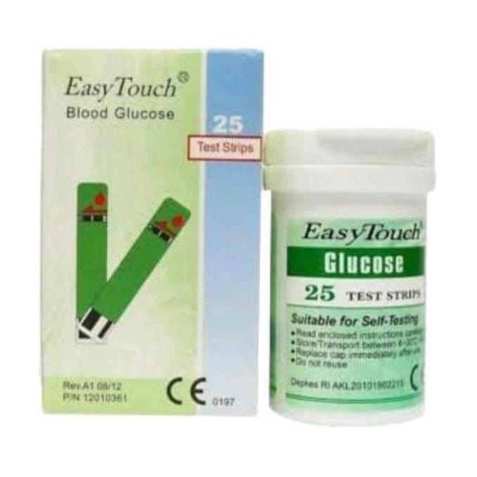 Medikit- Strip Gula Easy Touch/Alat Ukur Kadar Gula Darah