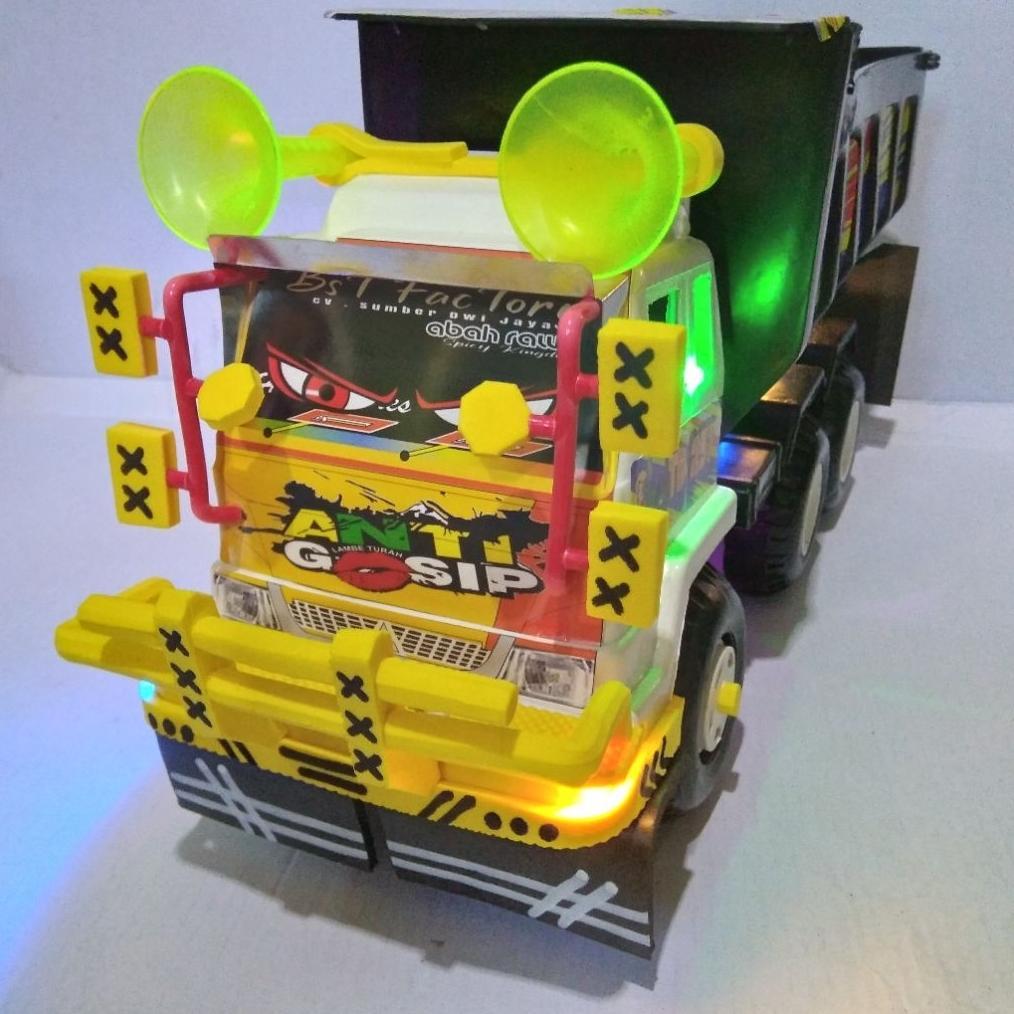 WAJIB PUNYA [COD] Truk Modifikasi Mobil plastik Truck Mainan Truk pasir TTP02 Avenger