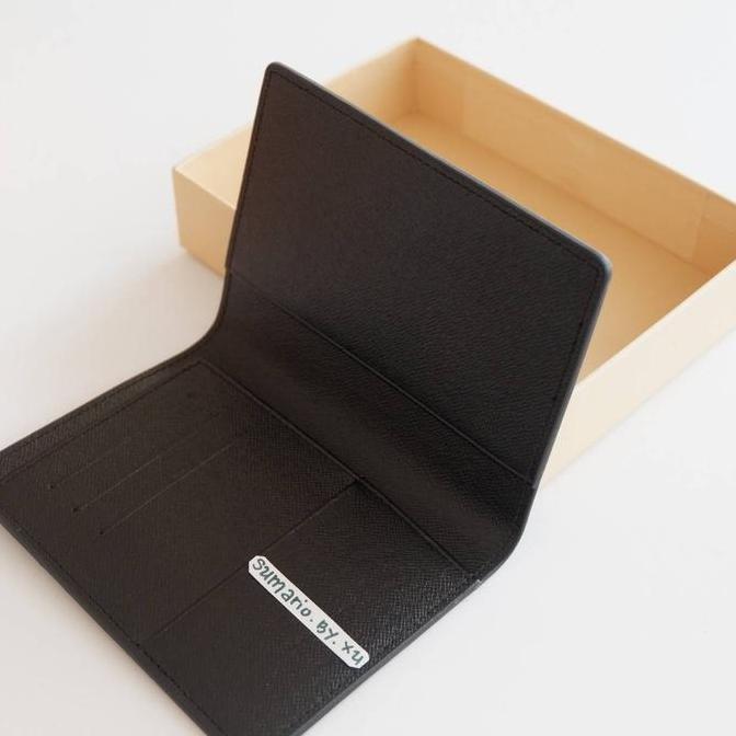 Mytravel- Lv Passpor Holder Passport Cover Kulit Asli Damier Louis Vuitton