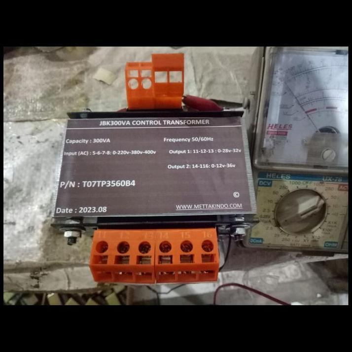 GRATIS ONGKIR TRAFO JBK3 300VA IN 220-380 400 CONTROL TRANSFORMER 