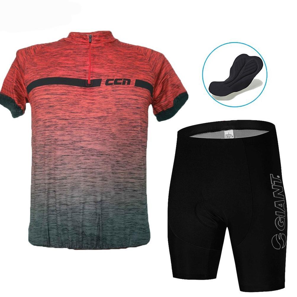 New Deals Jersey Sepeda Dan Celana Sepeda Set Polos Ccn Roadbike Unisex