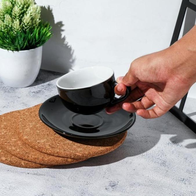 BRESCIA Coffee Cup I Cappucino Cup Porcelain I Cangkir Kopi Susu