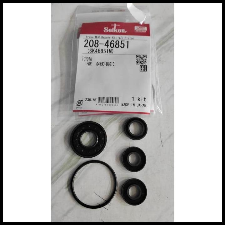 TERLARIS SEAL KARET KIT MASTER REM ATAS AVANZA XENIA SEIKEN JAPAN 208-46851 