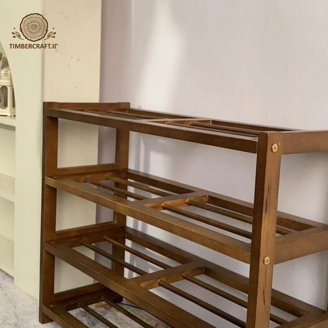Rak Sepatu Kayu | Wooden Shoe Rack