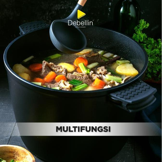 Debellin Absolute Stock Pot - Panci Granite Anti Lengket