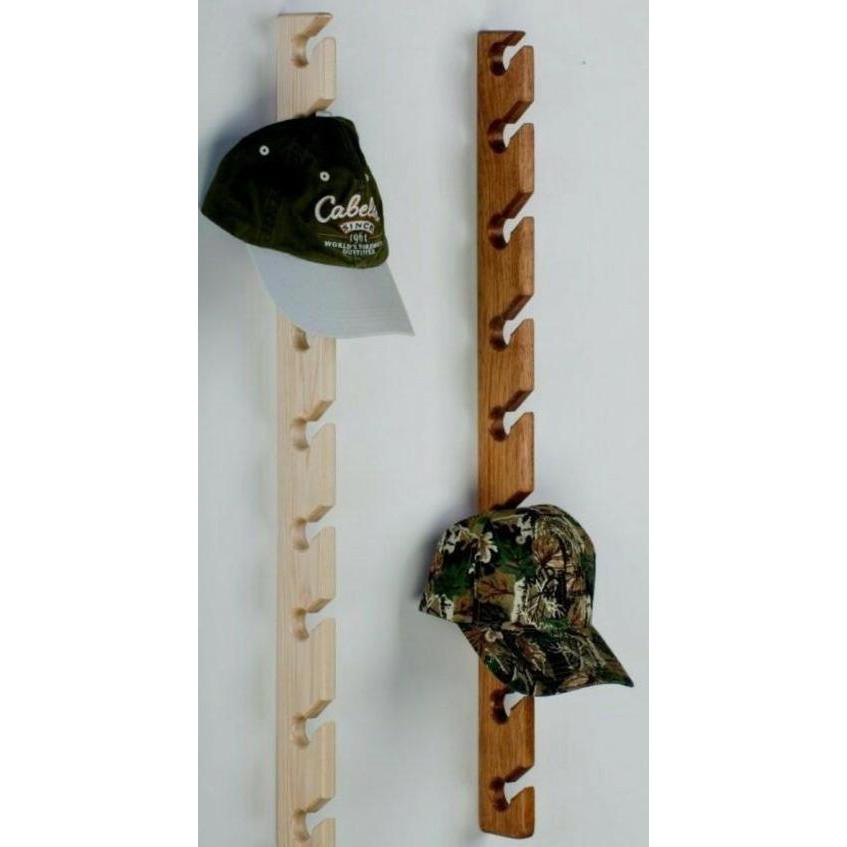rak topi kayu/hanger/display topi/gantungan topi
