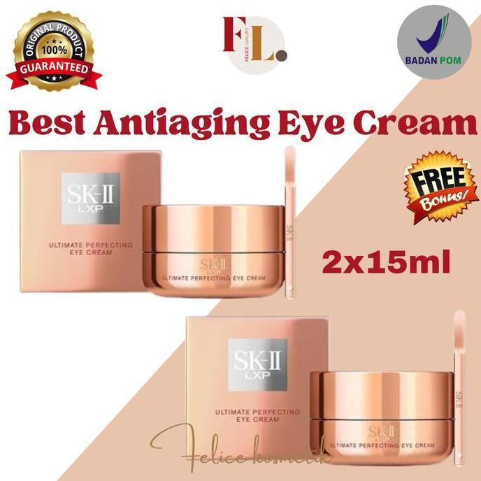 SK-II SKII SK II LXP PERFECTING EYE CREAM LXP EYE CREAM 15 GR Melembutkan