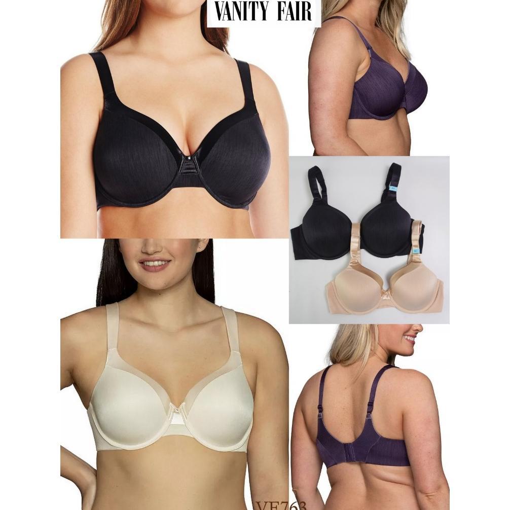 Bra Wanita JUMBO/BIG SIZE VANITY FAIR Kawat Busa Tipis Full Cup size 36DD s/d 42DD Pakaian Dalam / B
