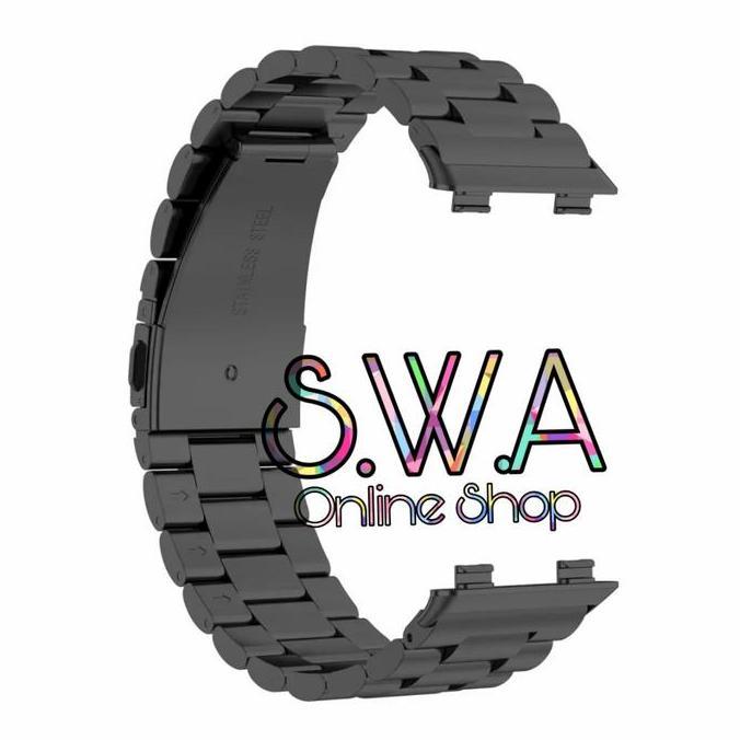 Strap Stainless Steel Tali Jam Rantai Band Oppo Watch 46mm Watch Band murah