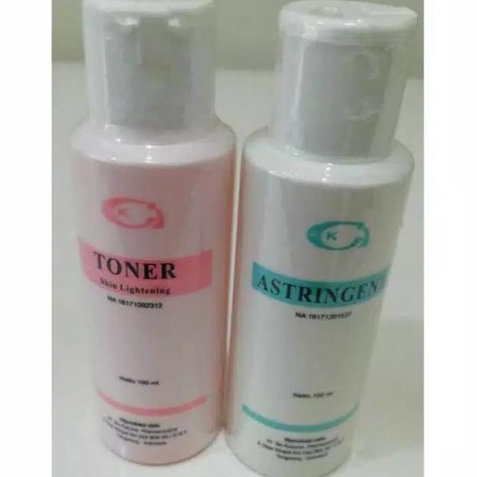 Toner merah Astringent putih penyegar bio kusuma