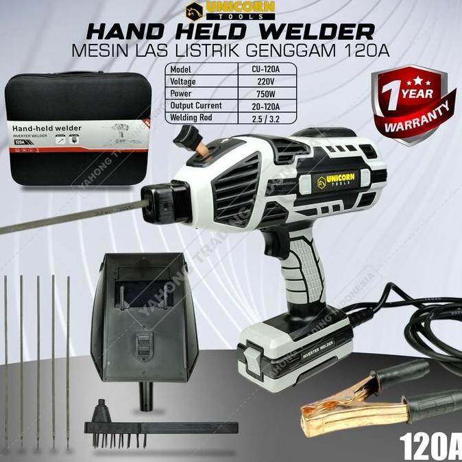 DEZOVRY Mesin Las Listrik Genggam Inverter Welder UNICORN