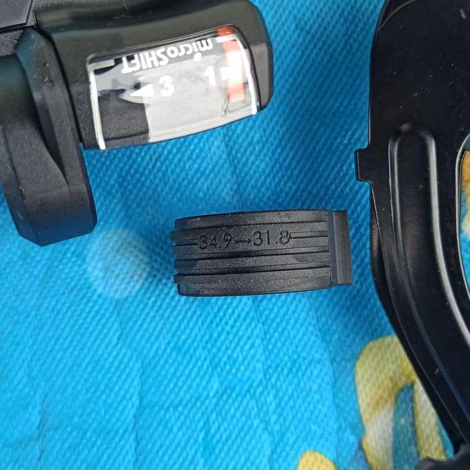 group set mini microshift 9 speed operan sepeda fd rd shifter