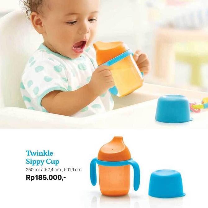 Tupperware Twinkle sippy cup botol minum anak bayi Original