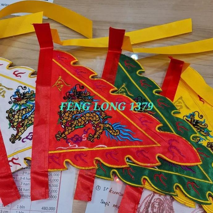 Panji (Bendera) Naga 5 Warna | Bendera Naga 5 Penjuru