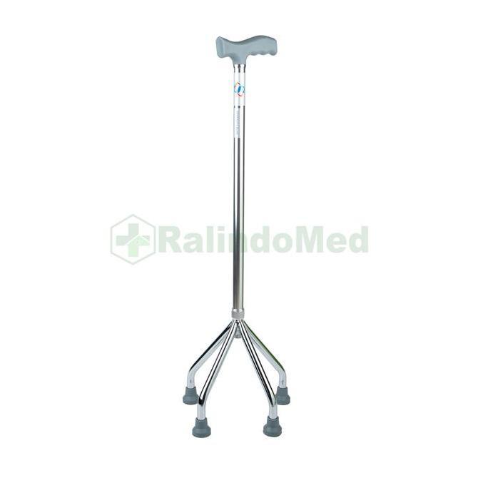 Tongkat kaki 4 merk Sellaco alat bantu jalan