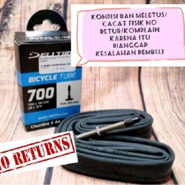 Ban Dalam Roadbike Fixie 700 x 19/23/25/28C - Sepeda Outdoor