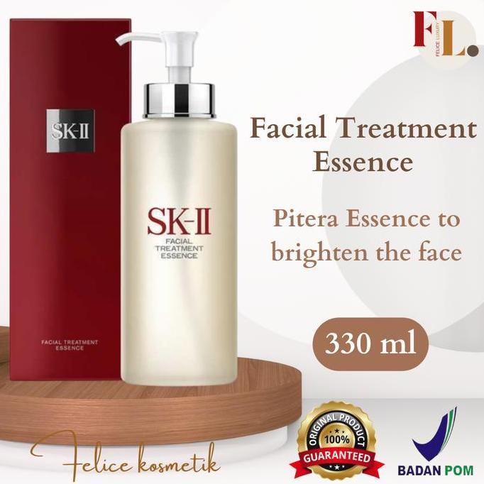 SK-II/SK2/SKII Facial Treatment Essence/ FTE 330ml Perawatan Kosmetik Membersihkan Wajah Pelembab Vi