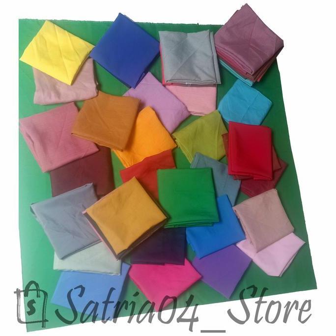 SLAYER SEGI EMPAT POLOS/SCARF UKURAN 100 X 100 CM Original