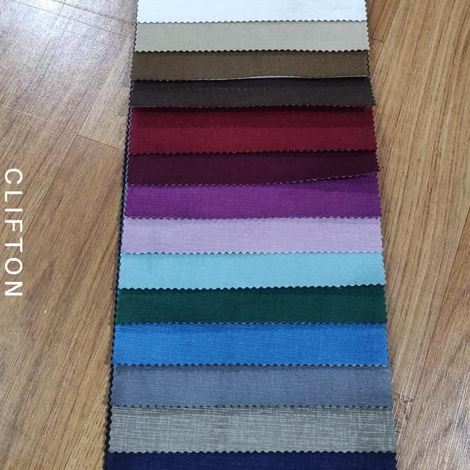 CAZANASHOP KAIN SOFA / JOK / KURSI SUEDE REGENCY - CLIFTON