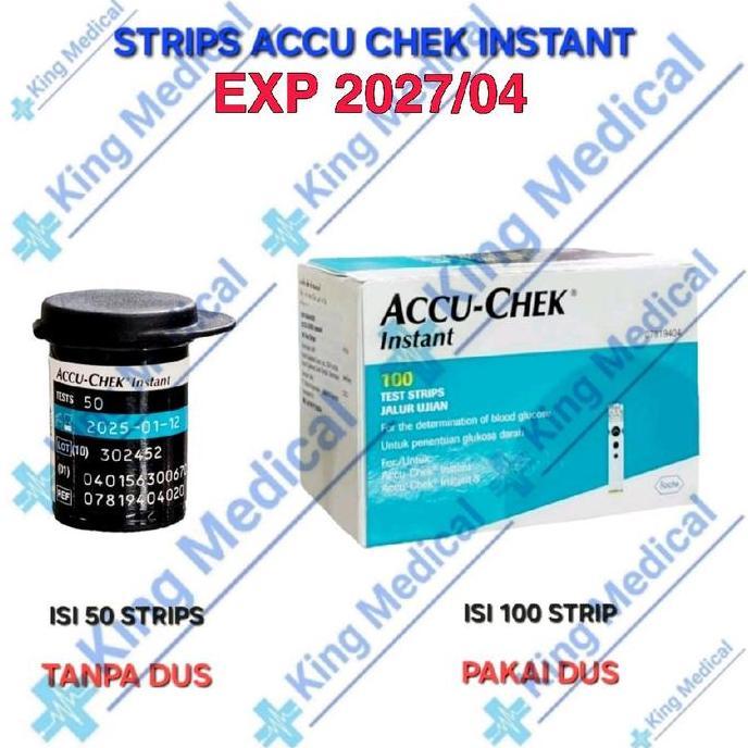 Accu Chek Instant Strip Glucose/Gula Darah Accu Check