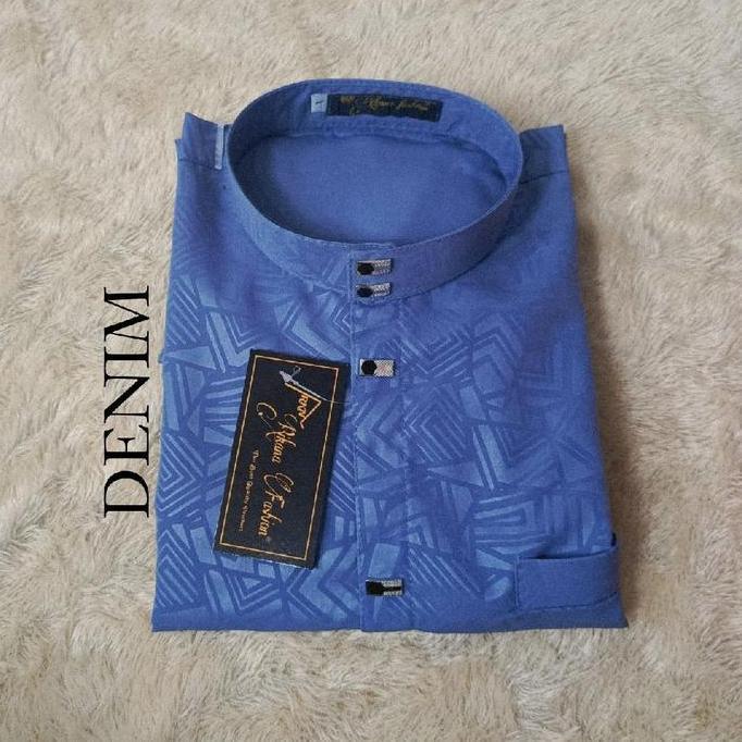 Kemko Sultan kemeja Koko atasan terbaik terlaris kancing jepret Muslim Baju Pria