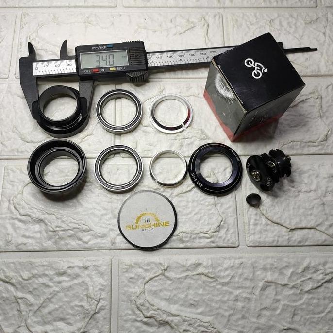 Headset OVERSIZE BEARING OXO HS8 Untuk Fork OS 28.6 Kom Mangkok 34mm Tube Frame Bawah 34x30mm Atas 3