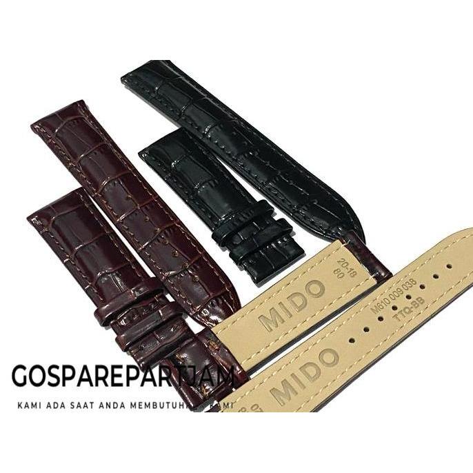 Strap Tali Jam Tangan Mido Kulit Premium Kulit Asli