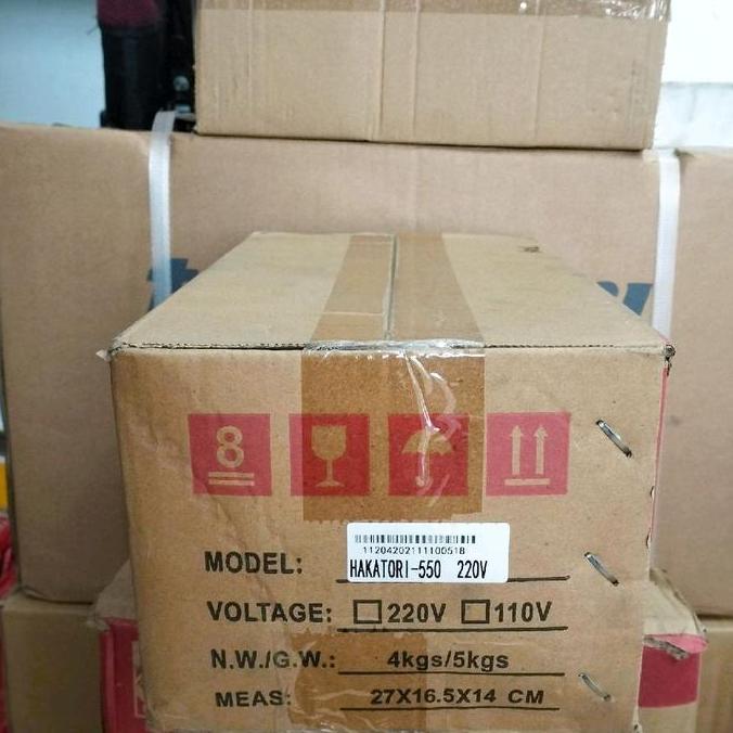 Ready Dinamo Servo Mesin Jahit Industri 550 Watt HAKATORI
