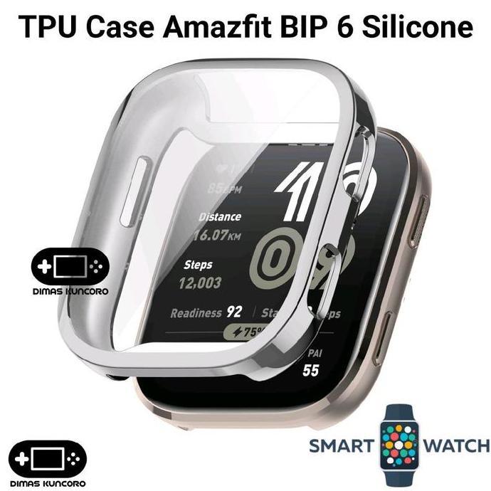 TPU Case Amazfit BIP 6 silicone silikon soft cover protector pelindung amazfit bip 6