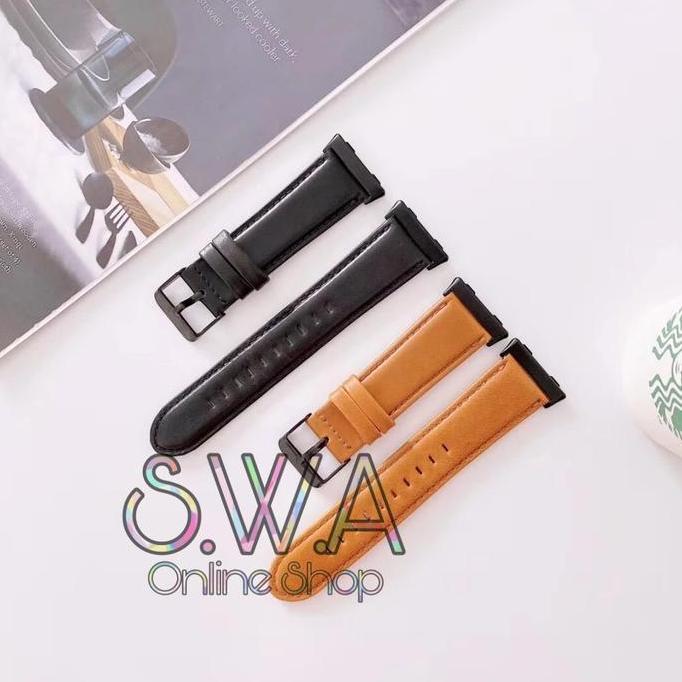 Ready Oppo Watch 41mm 46mm Strap Leather Kulit Asli Watch Band Connector Acc
