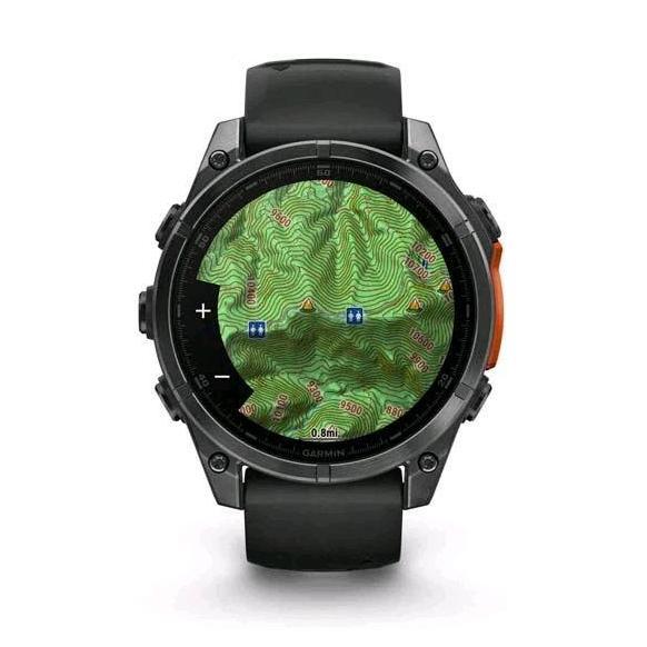 Ready GARMIN Fenix 8 Amoled 47 mm Steel Slate Gray Ultimate GPS Multisport Smartwatch Garansi TAM Bl