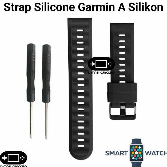 Ready Strap Silicone Garmin A silikon tali rubber garmin instinct 1 2 solar