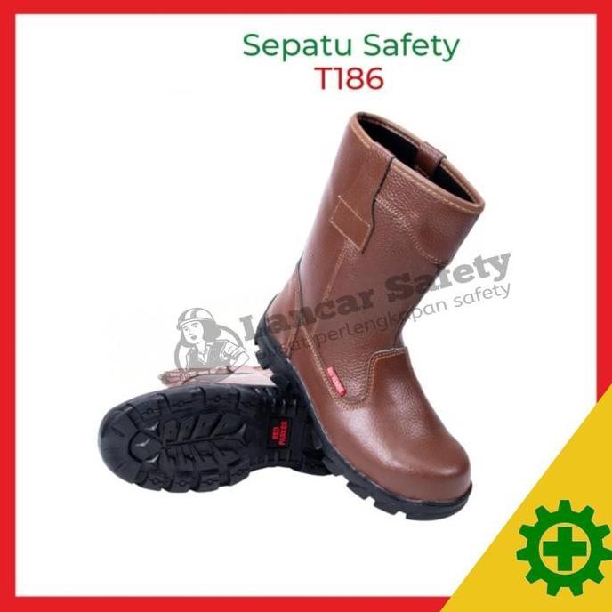 Sepatu Safety Red Parker T-186 Orinal - Safety Shoes Red Parker T-18