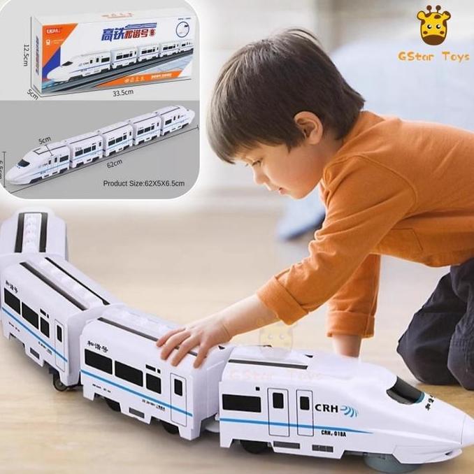 Logpranissa_ - GstarMainan Kereta Api Cepat/Kereta Api Simulasi Kereta Listrik Berkecepatan Tinggi/M
