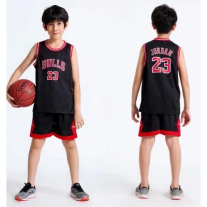 Setelan Jersey Baju Basket Anak Kids Jersey Basketball