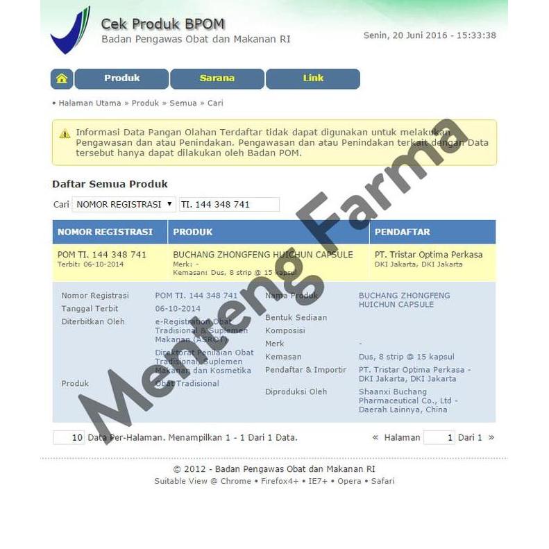 Zhongfeng Huichun Capsule