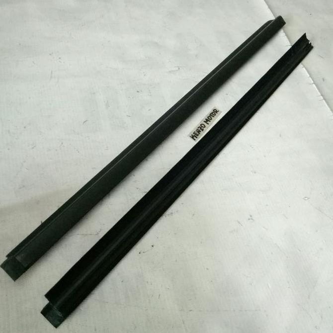 KARET PELIPIT KACA WEATHER STRIP GRAN GRAND MAX PICK UP SET 2PC ASLI