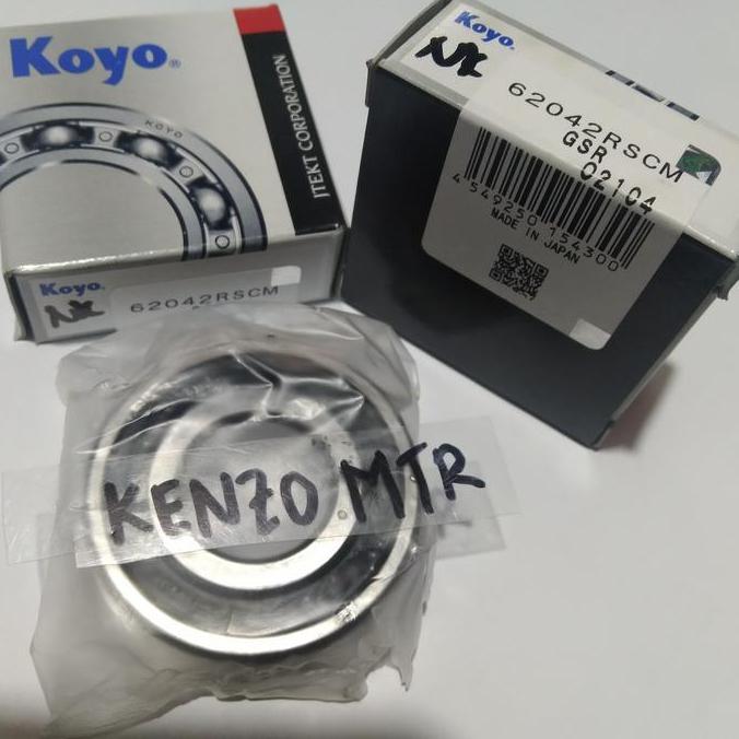 ASLI JEPANG BEARING LAHER 6204 62042RSCM RODA DEPAN CARRY EXTRA LUAR