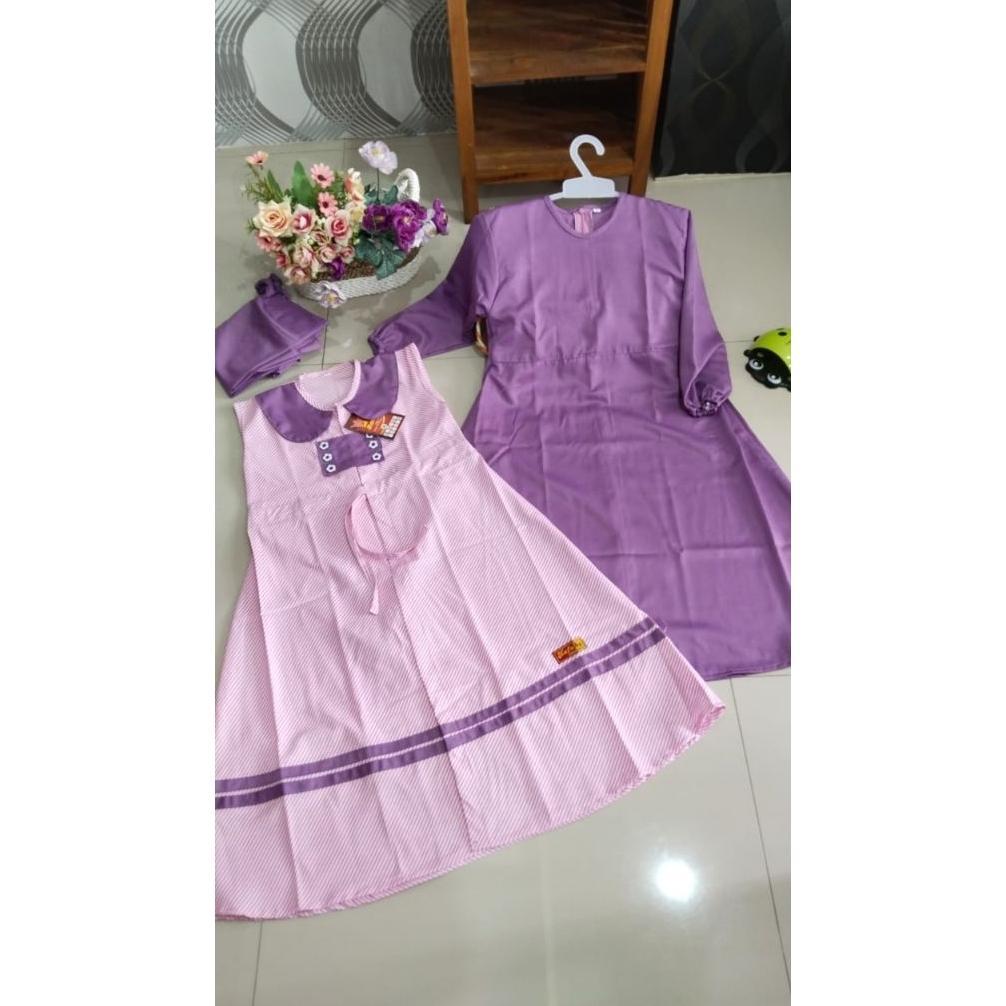 New Gamis Anak Perempuan Rompi Kekinian Usia 3-11 Tahun