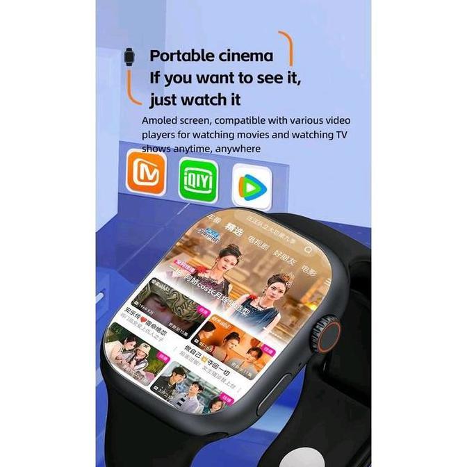 S16 Pro Smartwatch Pro Max 4G Wifi Android Playstore AMOLED Watch Pria Wanita Upgrade S8 S9 Ultra Be