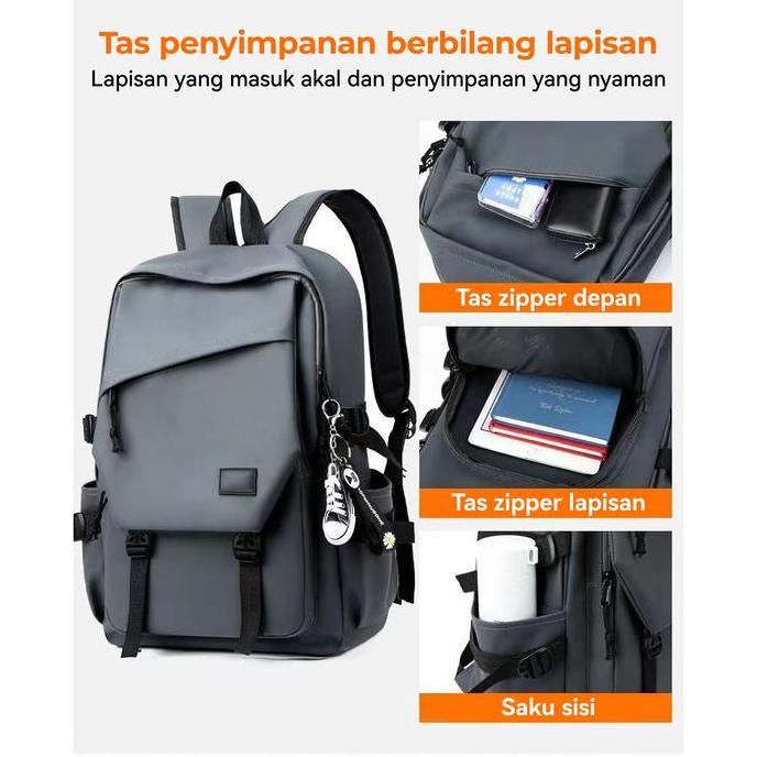 Peganz_Daydo - Holo Tas Ransel Cowok Tas Sekolah Tas Traveling Premium Kuat Backpack Tas Kuliah Pria
