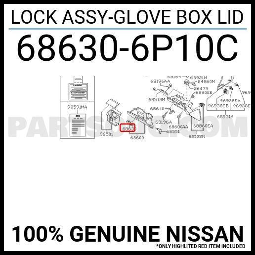 GRATIS ONGKIR HANDLE LACI DASHBOARD NISSAN X-TRAIL T31 ORISINIL 