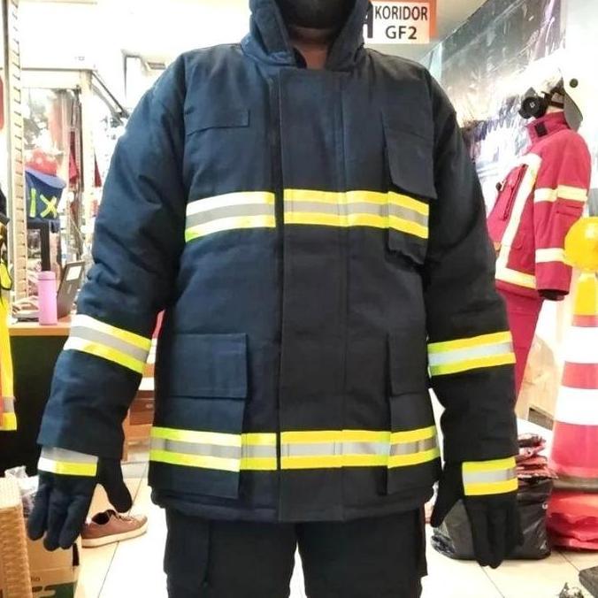 Setelan Lengkap Nomex IIIA / Baju Pemadam Kebakaran Nomex - Fullset