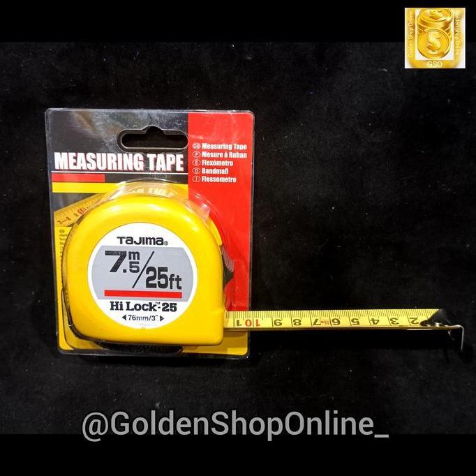 Meteran 7,5 meter Tajima